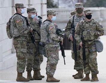 தேசிய பாதுகாப்பு படையின் பாதுகாப்பை மேலும் 2 மாதங்களுக்கு நீட்டித்து அமெரிக்க ராணுவம் உத்தரவிட்டுள்ளது