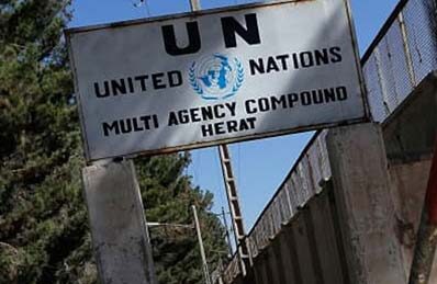 ஐ.நா அலுவலகம் மீது தலிபான் பயங்கரவாதிகள் தாக்குதல்