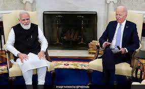 அமெரிக்க- இந்தியா உறவு உலகளாவிய சவால்களை தீர்க்க  உதவும் என நம்புகிறேன்- ஜோ பைடன்